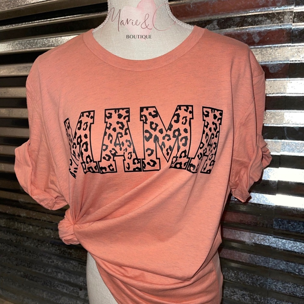 Mama leopard Tshirt